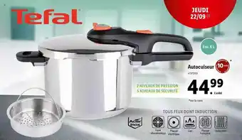 Lidl Autocuiseur tefal offre