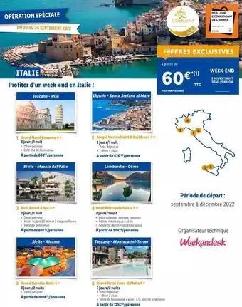 Lidl Italie offre