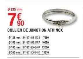 Brico Dépôt Collier de jonction atrinox offre