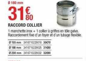 Brico Dépôt Raccord collier offre