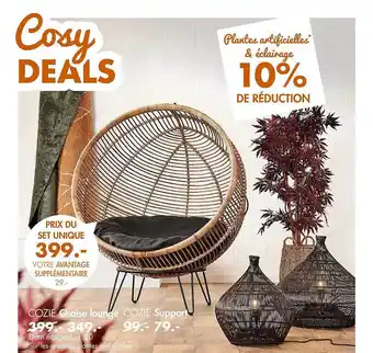 Casa Chaise lounge cozie, support cozie offre