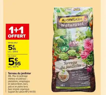 Carrefour Market Terreau Du Jardinier offre