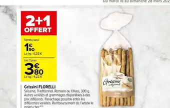 Carrefour Market Grissini Florelli offre