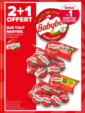 Carrefour Market Babybel offre