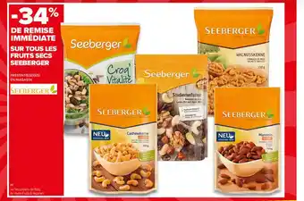 Carrefour Market Fruits Secs Seeberger offre