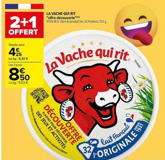 Carrefour La vache qui rit offre