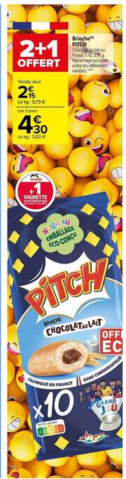 Carrefour Brioche pitch offre