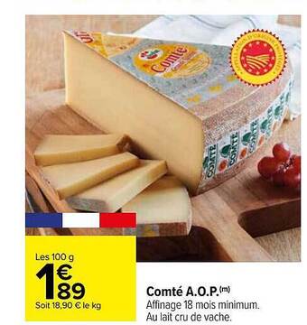 Carrefour Comté a.o.p. offre
