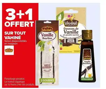 Carrefour Vahiné offre