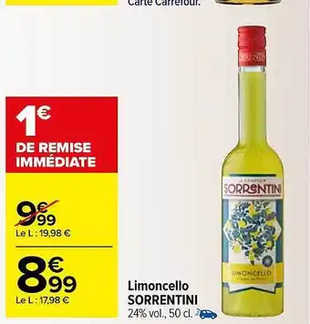 Carrefour Market Limoncello sorrentini offre