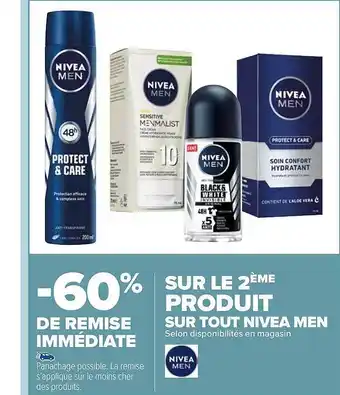 Carrefour Market Nivea men offre