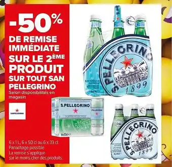 Produit sur tout san pellegrino