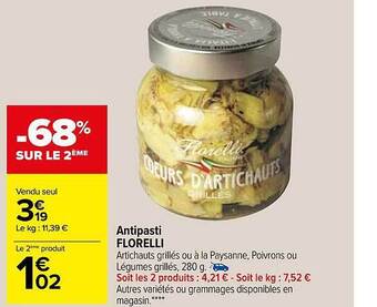 Antipasti florelli