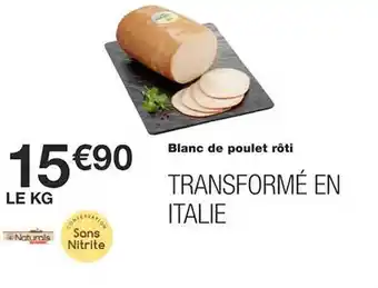 Monoprix Blanc de poulet rôti offre