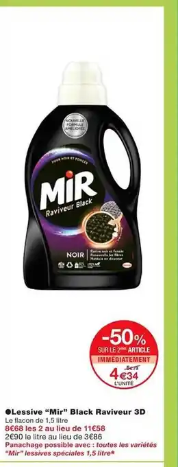 Monoprix Lessive offre