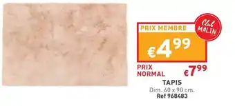 Trafic Tapis offre