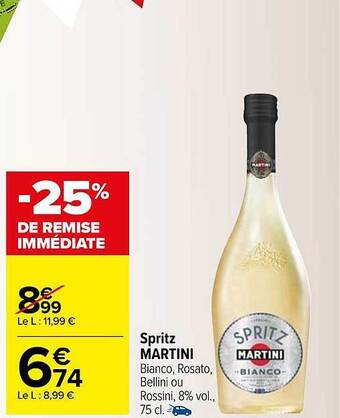 Carrefour Market Spritz martini offre