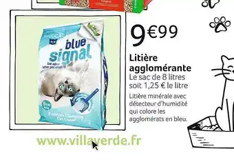 VillaVerde Litière agglomérante offre