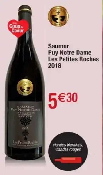 Cora x Carrefour Saumur puy notre dame les petites roches 2018 offre