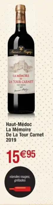 Cora x Carrefour Haut-médoc la mémoire de la tour carnet 2019 offre