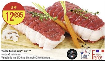 Casino Supermarchés Viande bovine rôti ou offre