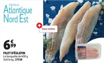 Auchan Filet d'églefin offre