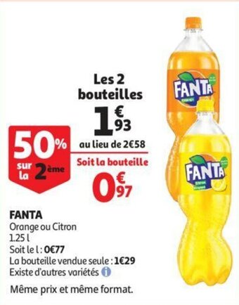 Auchan Fanta offre