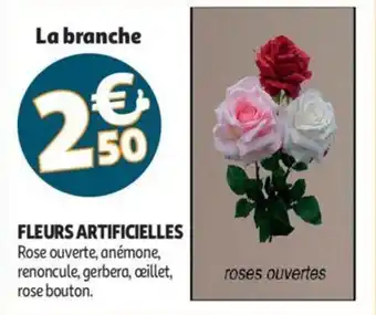 Auchan Fleurs artificielles offre