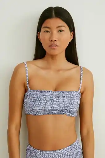 Haut de bikini - ampliforme - lycra® xtra life™ - à motif