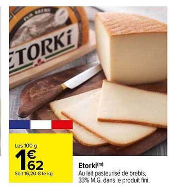Carrefour Etorki offre