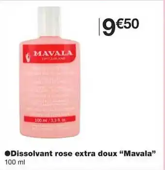 Monoprix Dissolvant rose extra doux offre