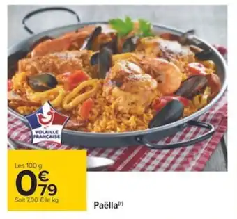 Carrefour Paella offre