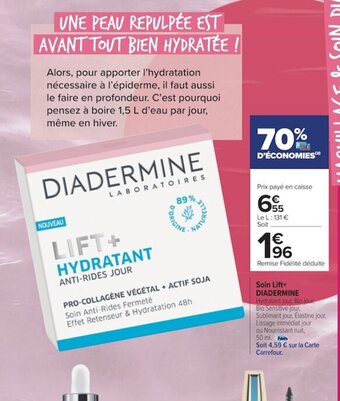 Carrefour Diadermine Soin Lift offre