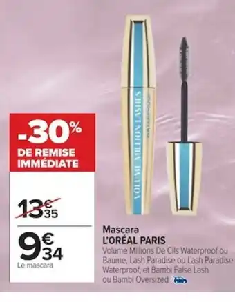 Carrefour l'Oreal Paris Masca offre