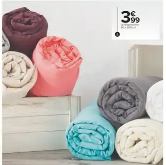 Carrefour Linge de Lit Jersey Polycoton offre