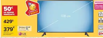 Carrefour LG Téléviseur Led 4k offre