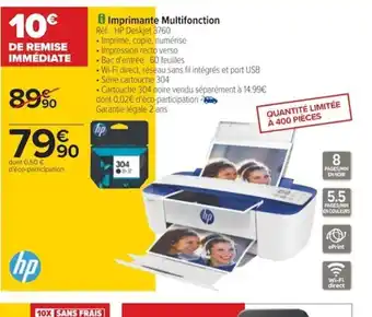 Carrefour Imprimante Multifonction offre