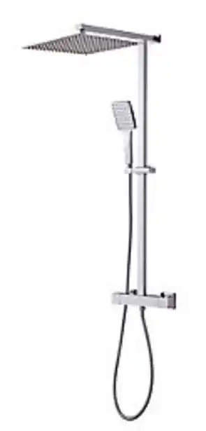 Colonne de douche thermostatique cooke & lewis kammuri