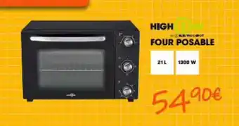 Electro Dépôt Four posable high offre