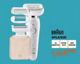 Épilateur braun