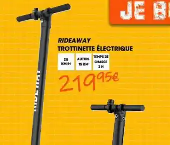 Trottinette électrique rideaway