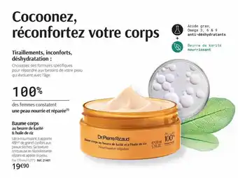 Baume corps au beurre de karité & huile de riz