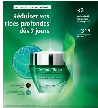 Dr Pierre Ricaud Crème anti-rides comblante offre