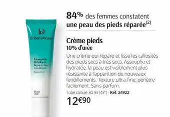 Dr Pierre Ricaud Crème pieds 10% d'urée offre