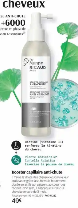 Dr Pierre Ricaud Booster capillaire anti-chute offre