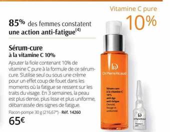 Dr Pierre Ricaud Sérum-cure à la vitamine c 10% offre