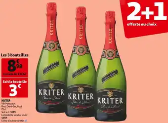 Auchan Kriter kriter offre
