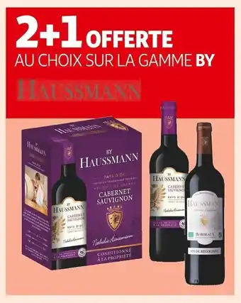 Auchan Haussmann bon plan sur la gamme by haussmann offre