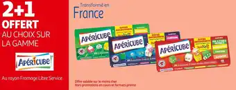 Auchan Apericube bon plan sur la gamme apericube offre