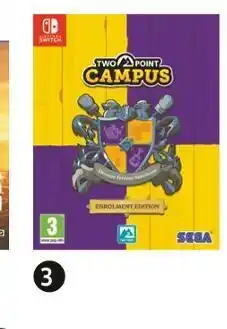 Auchan Nintendo le jeu two point campus sur ps4, ps5 ou switch offre
